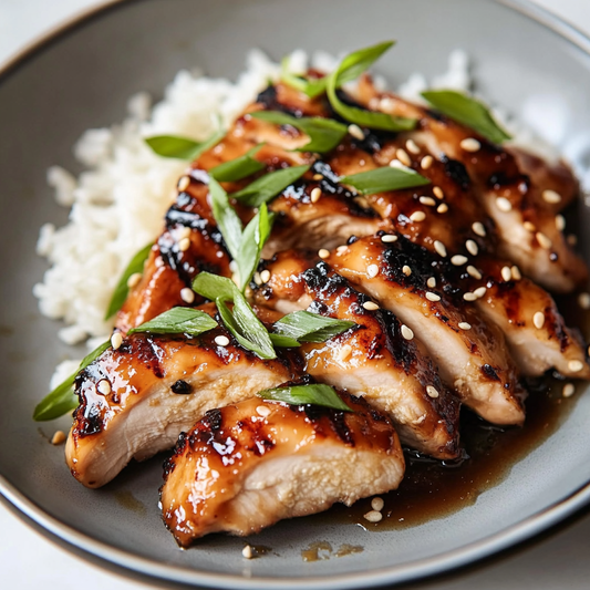 Caramelized Chesnok Red Garlic Chicken